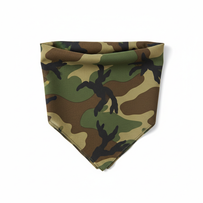 Camo motorcycle bandana